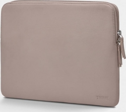 Trunk leather sleeve for MacBook Air/Pro 13" brown